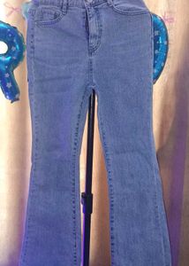 Boot Cut Light Faded Blue Jeans