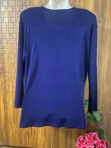 Blue Colour Winter Top
