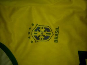 Vintage Brazil Soccer Jersey - Long Sleeve