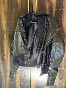 Leather Crop Jacket