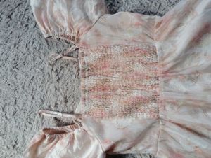 Puff Sleeve A Line Moni Dress