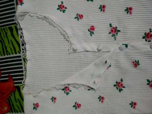 Floral Ribbed Cardigan