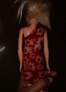 Barbie Doll in Floral Dress