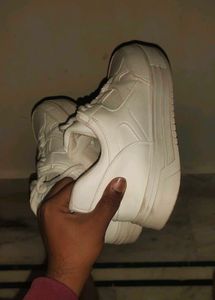 White Casual Sneakers