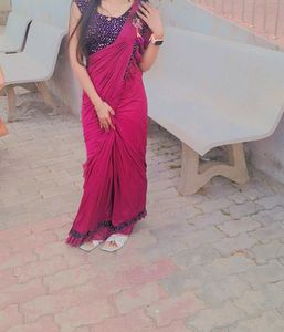 Stylish Pre-Draped Saree