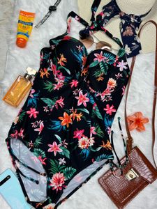 Floral One-Piece Swimsuit