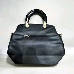Scenic Print Satchel