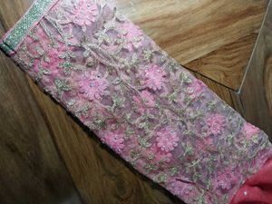 Rose Pink Embellished Ethnic Kurta/suit