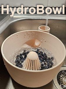 Smart Fruit &amp; Veggie Washer 3d Printed
