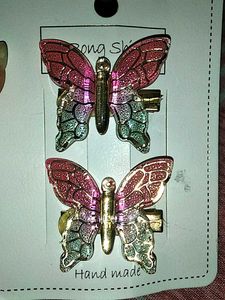 Butterfly Hair Clips