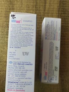 Combo Sebamed Shampoo And Cream