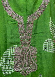 bandhani print New suit