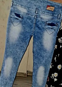 Plus Size Stretchable New Jeans