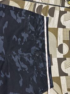 Camouflage Print Jeans