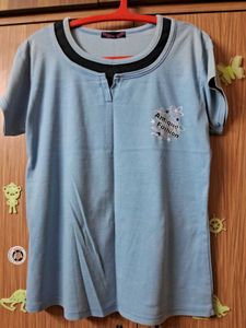 Pastel Blue Xl Tshirt