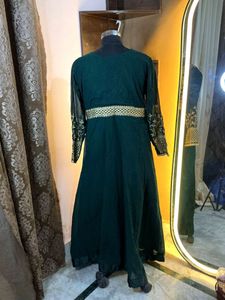 Elegant Green Ethnic Gown