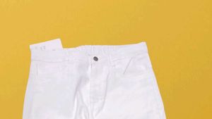 🥰M@74 Size-32 White Flare Jeans
