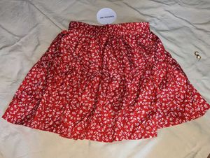 Red Cute Skirt