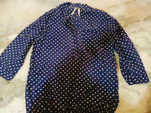 Dressberry Polka Dot Top For Office