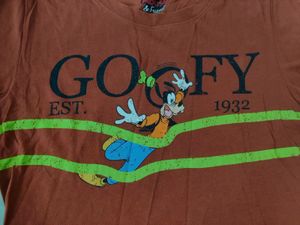 Brown Goofy Cute T Shirt