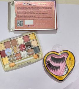 Eyeshadow Palette &amp; Lashes