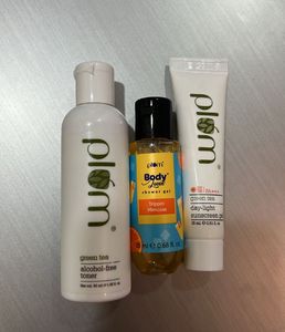 PLUM SKINCARE &amp; HAIRCARE KIT + RENEE LIPSTICK