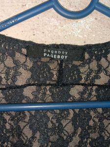 Oversized See-through Fashion Lace Top