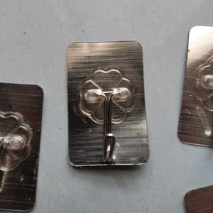 Adhesive Wall Hooks (6-Pack)