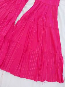 Beautiful Kurti And Plazoo Set
