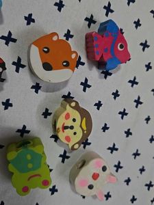 🆕✅ NEW ERASERS (Set Of 9)