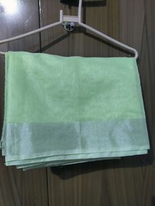 Linen Saree Plain