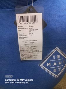 Blue Graphic T-Shirt