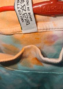 Tie-Dye Long Sleeve Top