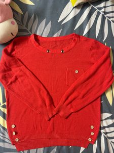 Orange Pullover