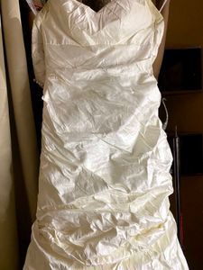 Mermaid White Runway Model Wedding Gown Dress