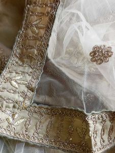 Lahenga Choli With Dupatta And Latkan Attached