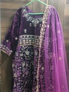 SPECIAL DISCOUNT!! HEAVY WORK ANARKALI GOWN