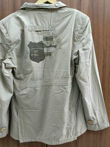 Raw Vintage Military Style Jacket