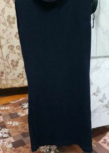 Navy Blue That Almost Looks Like Black Cut Sleeves