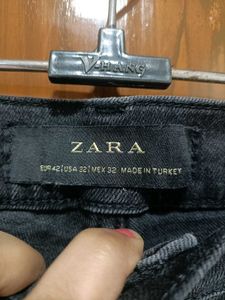 Men Zara Ribbed Jeans