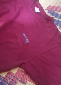 Maroon Casual T-Shirt