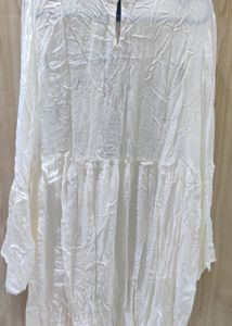 White Floral Dress
