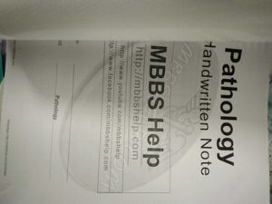 Pharmacology Handwritten Notes - MBBS