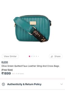 Stylish Teal Crossbody Sling Bag