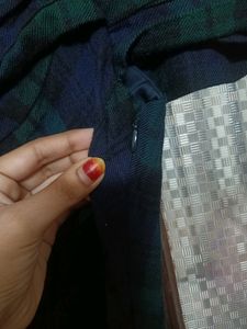 Knot Check Dress