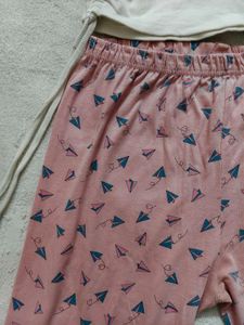 Pink Printed Pyjama