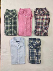 Men 5 Branded Shirts Combo