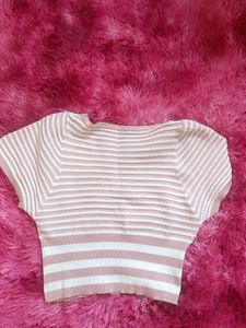 Striped Crop Top