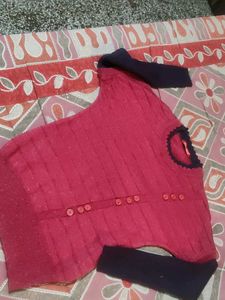 Cute Pink Knit Cardigan