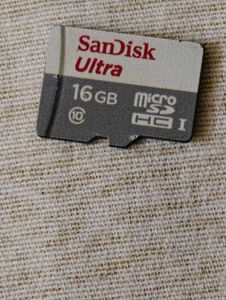 SanDisk Ultra 16GB Micro SD Card Class 10